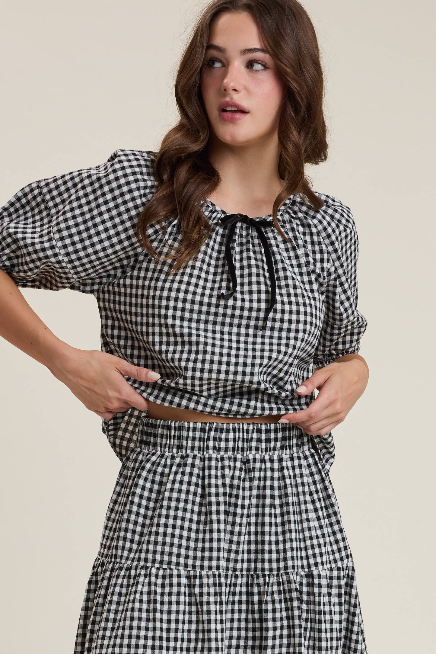 Gingham Grace Set