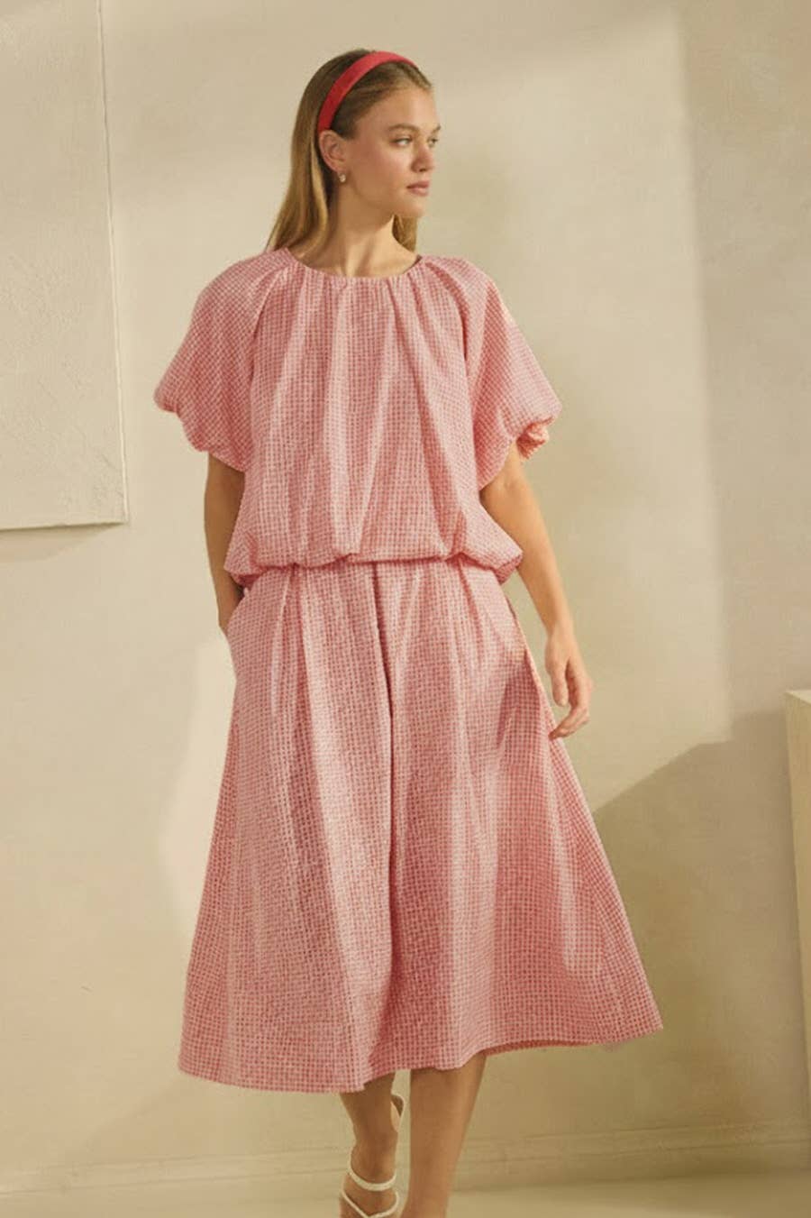 Spring Gingham Set