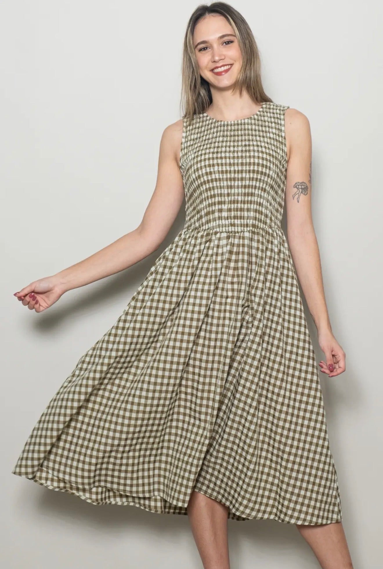 Willow Gingham Dress
