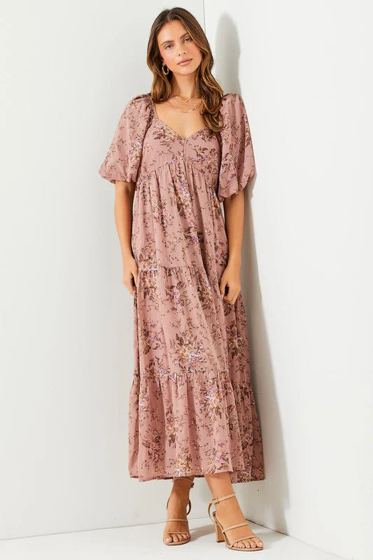 Mauve Garden Maxi