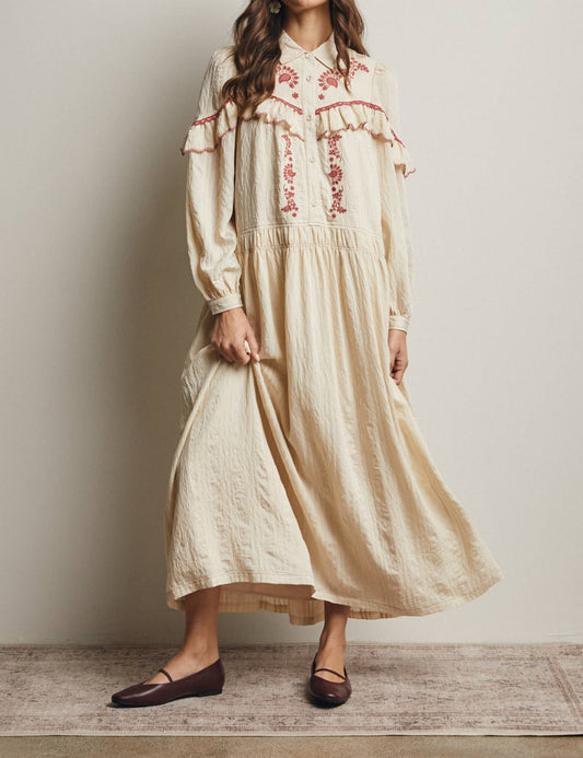 Western maxi dress