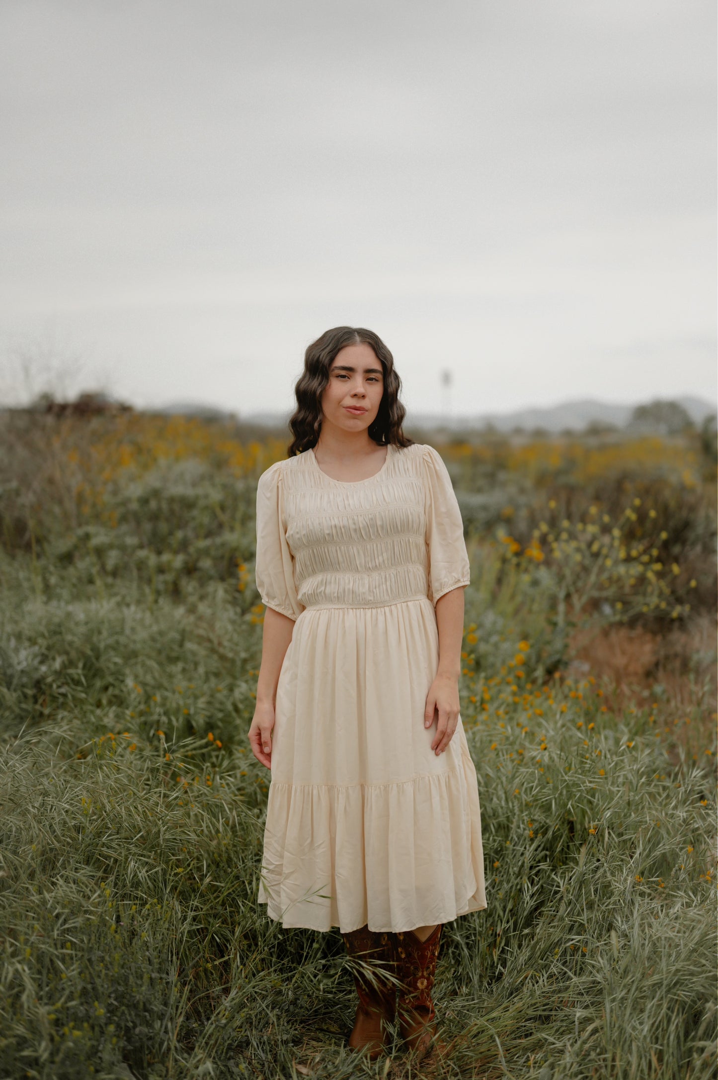 Cream Midi