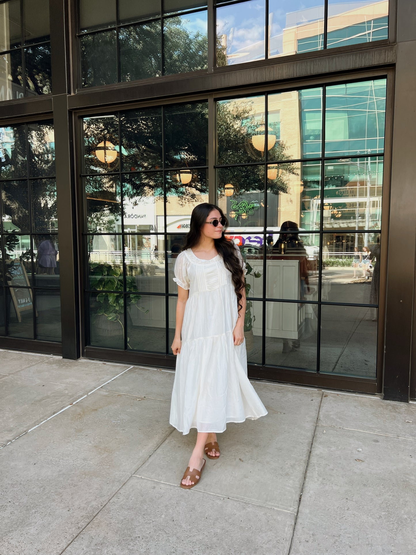 Cottage White Midi