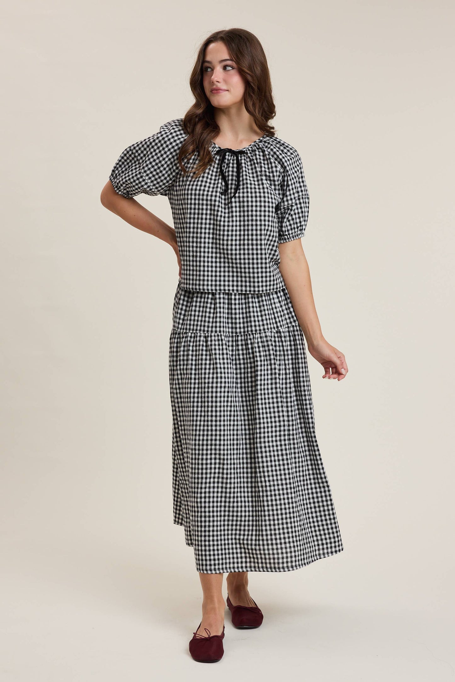 Gingham Grace Set