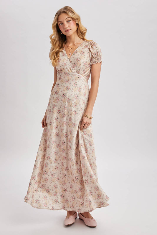 Vintage floral maxi