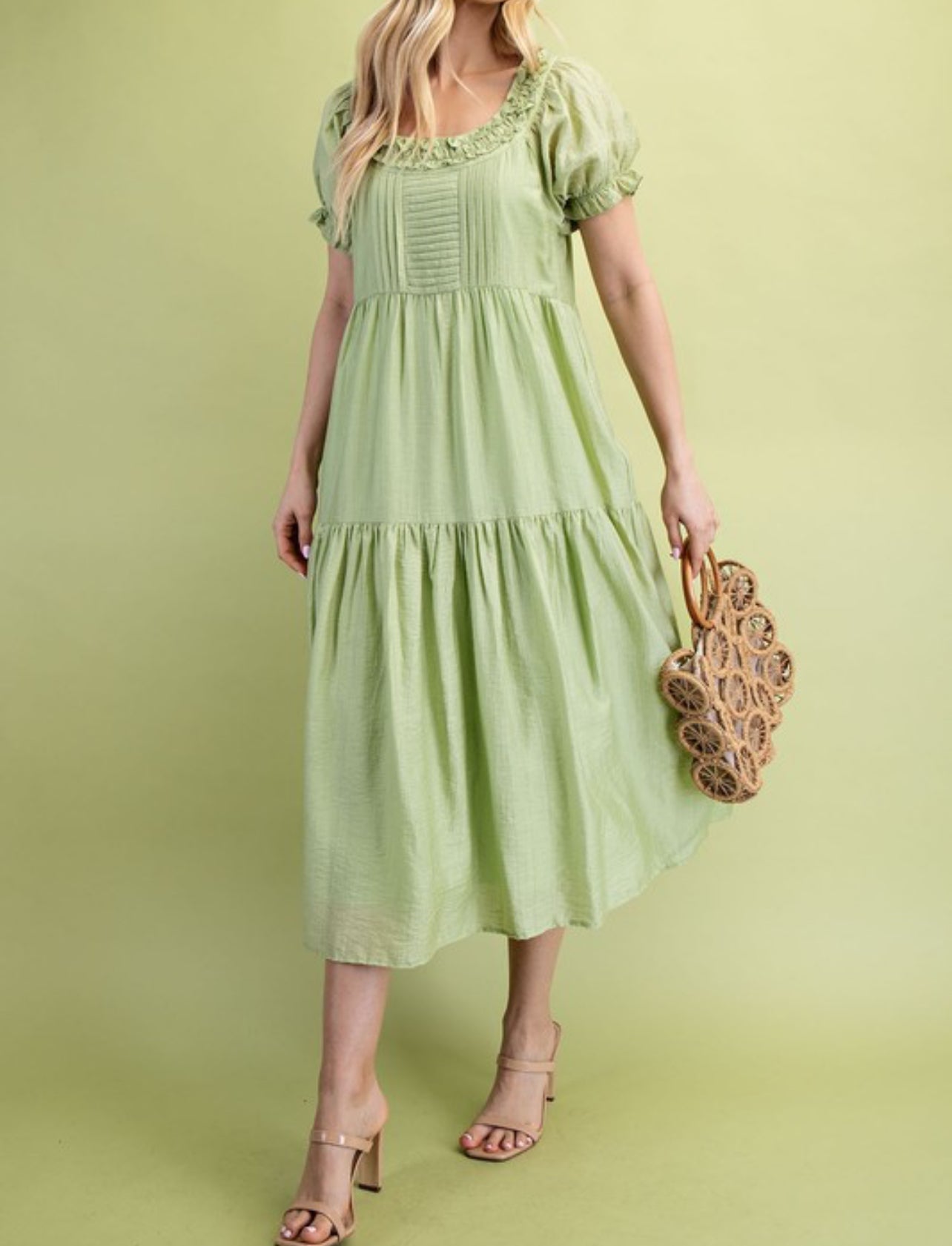 Cottage Green Midi