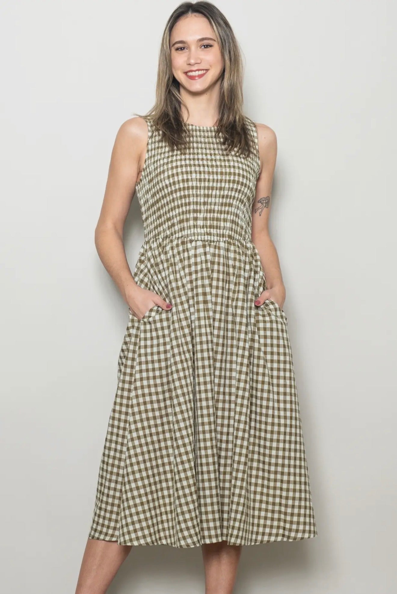 Willow Gingham Dress