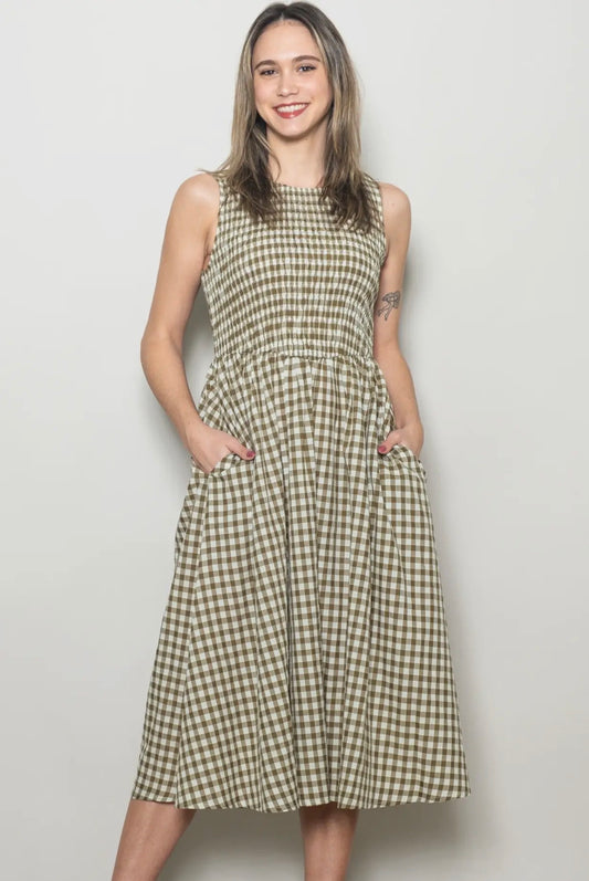Willow Gingham Dress