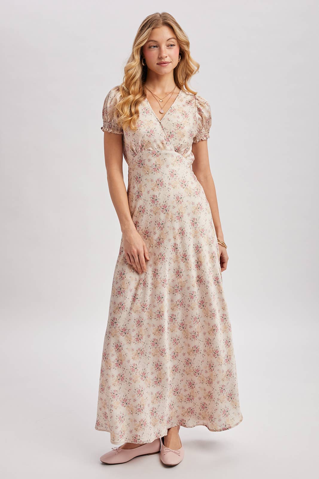 Vintage floral maxi