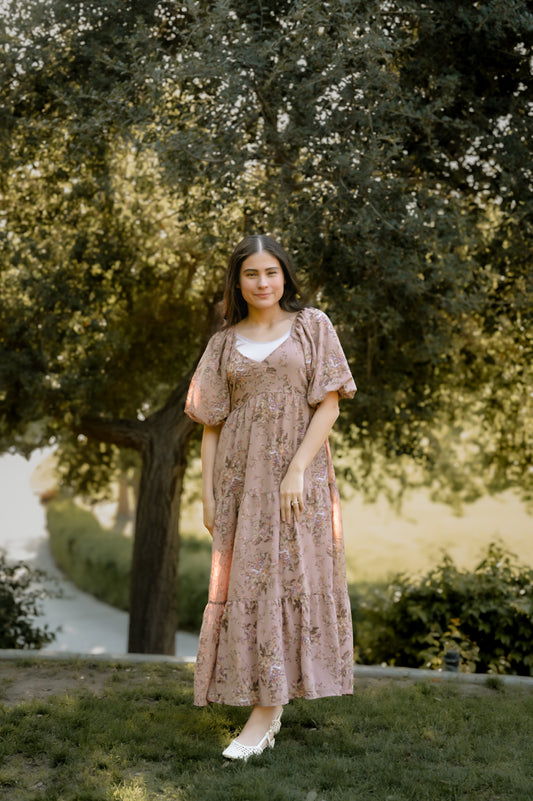 Mauve Garden Maxi