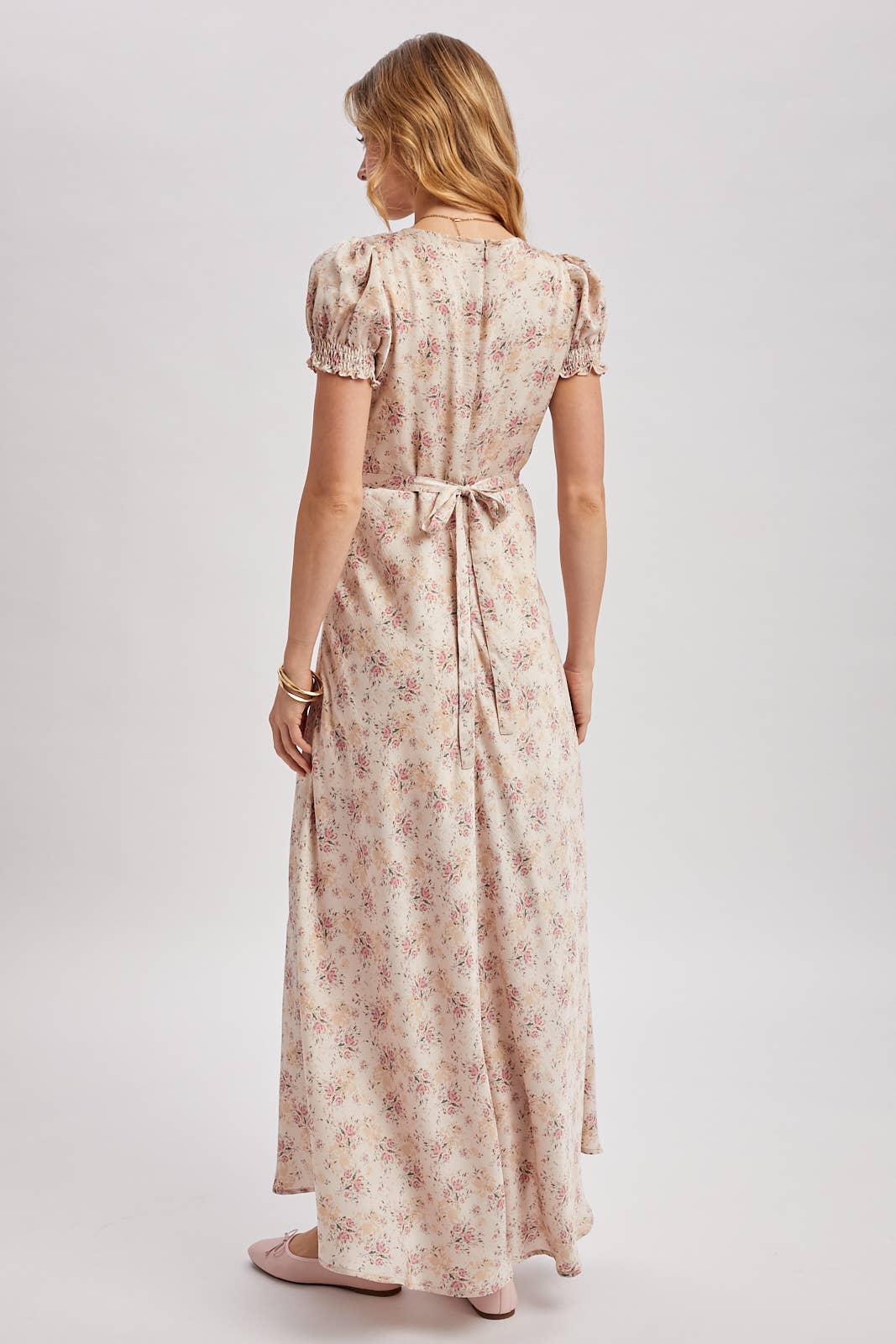 Vintage floral maxi