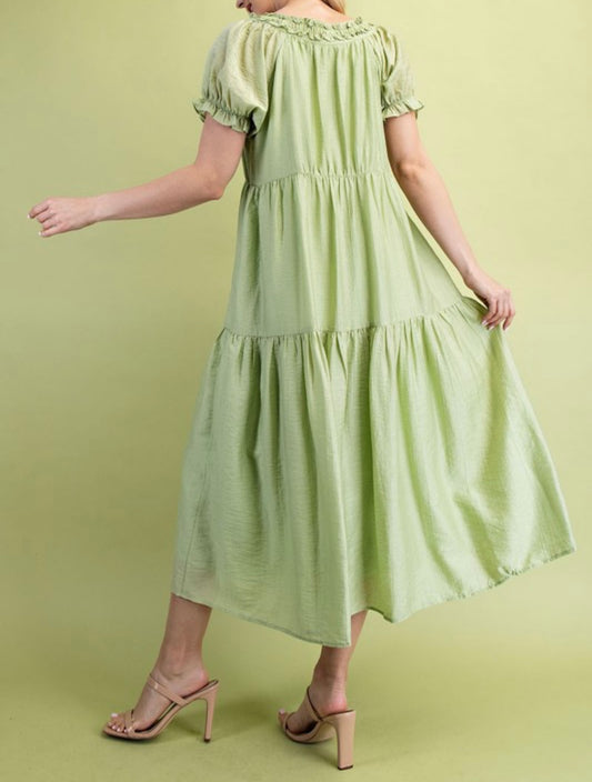 Cottage Green Midi