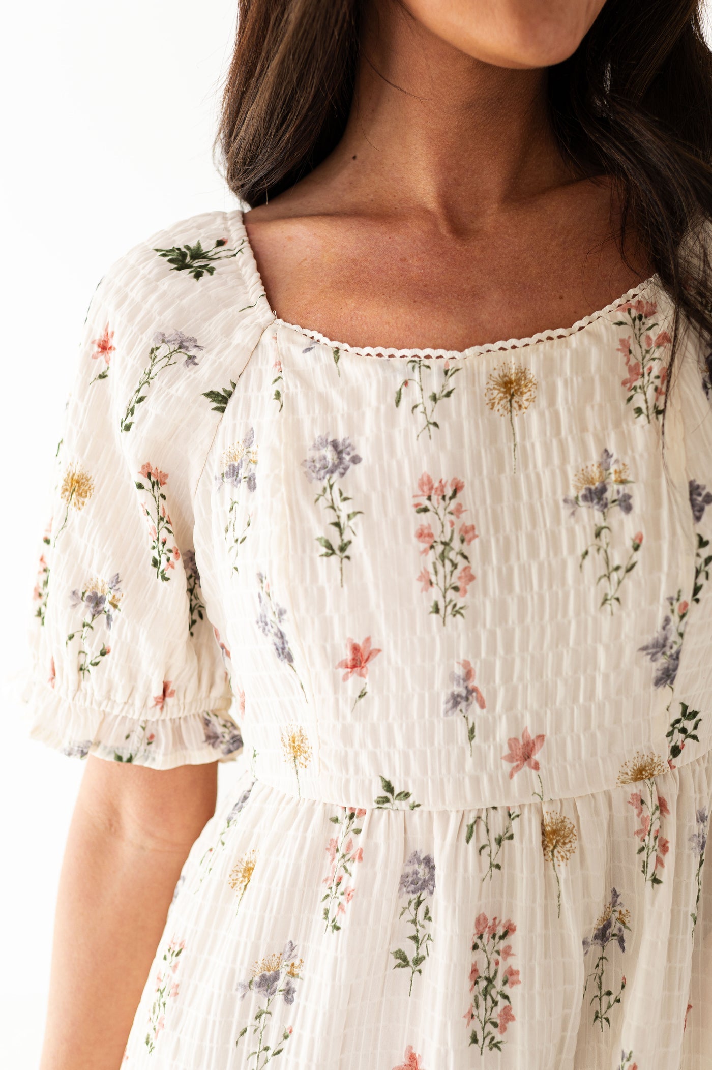 Soft Bloom Cottage Dress