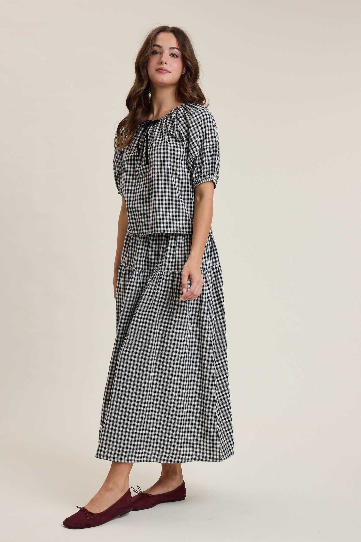 Gingham Grace Set