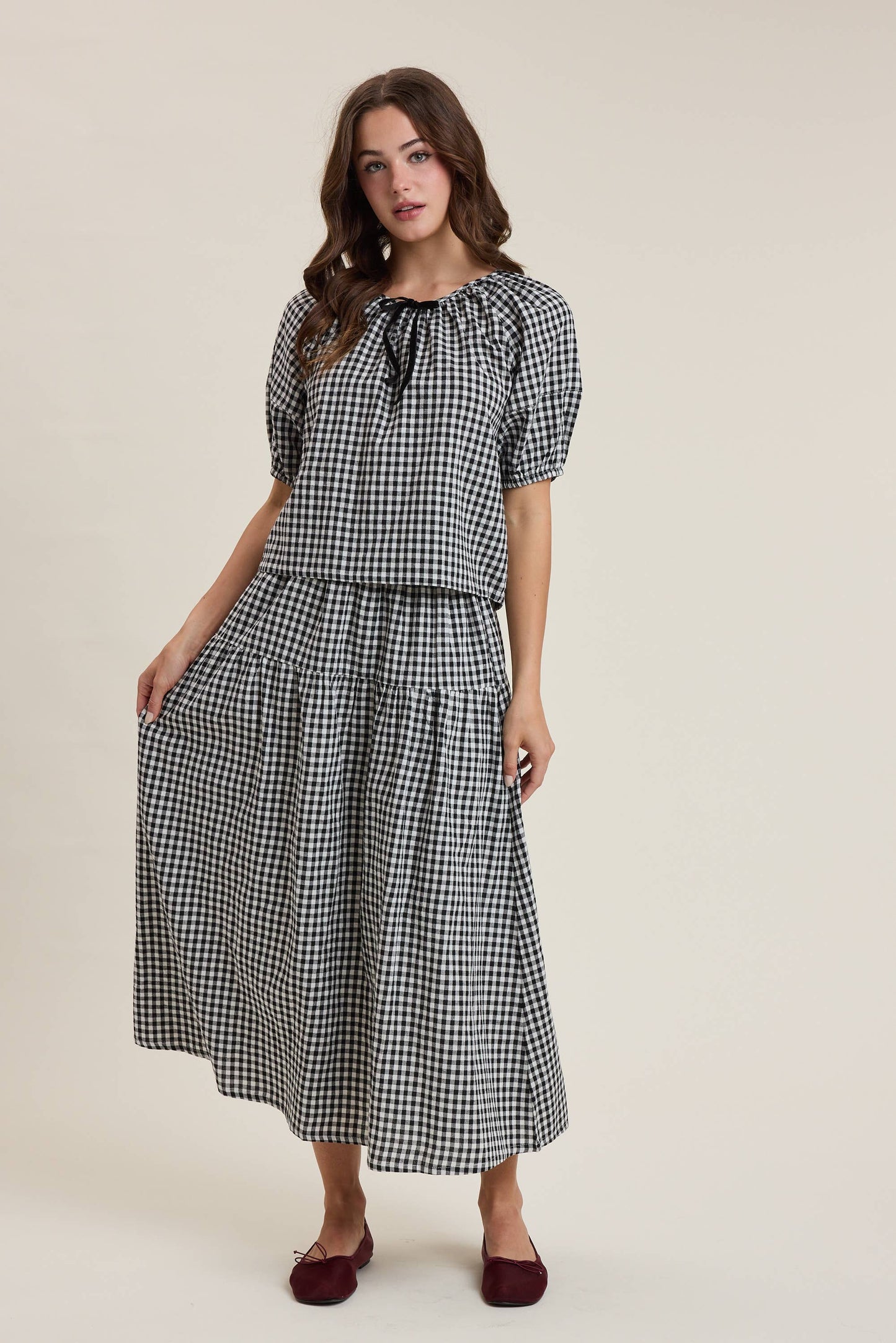 Gingham Grace Set