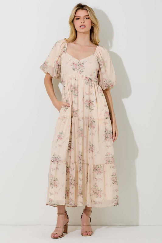 Blush Garden Maxi