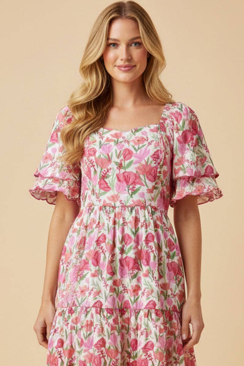 Sweetheart Tulip Dress